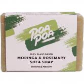 Poapoa Moringa & Rosemary Shea Soap, 100 g 