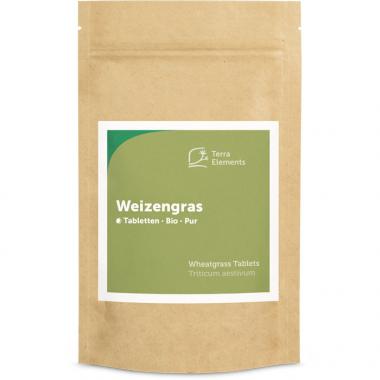 Organic Wheatgrass Tablets (500 mg, 240 tabs) 