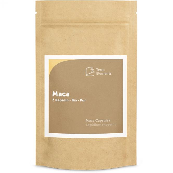 Organic Maca Capsules (400 mg, 240 caps) 