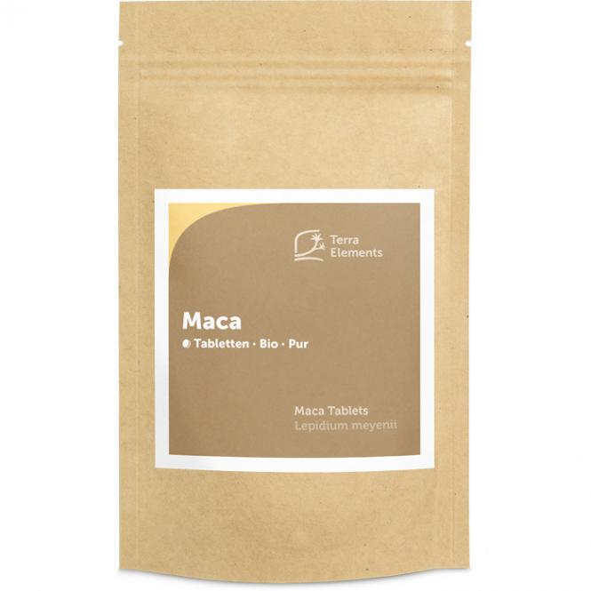 Organic Maca Tablets (500 mg, 240 tabs) 